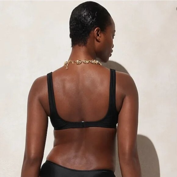 NWT J. Crew Heritage Scoop Neck Bikini Top Rustic Willow Green XS - Picture 10 of 10
